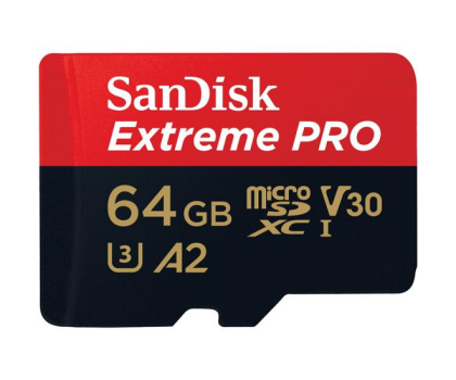 Karta pamięci Sandisk 64GB microSDXC Extreme PRO 170MB/s A2 C10 V30